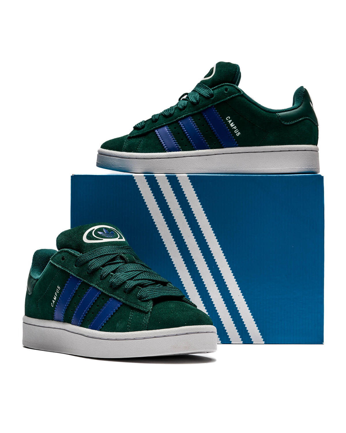 Adidas Women's Campus 00s Green/White - Image 6