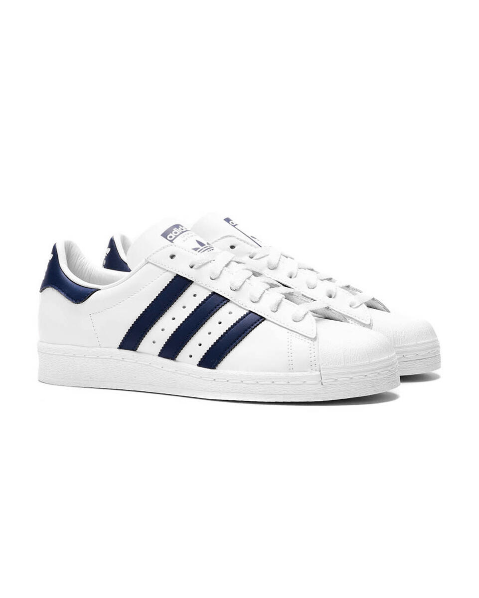 adidas Superstar 82 Cloud White/Dark Blue/Off White - Image 9