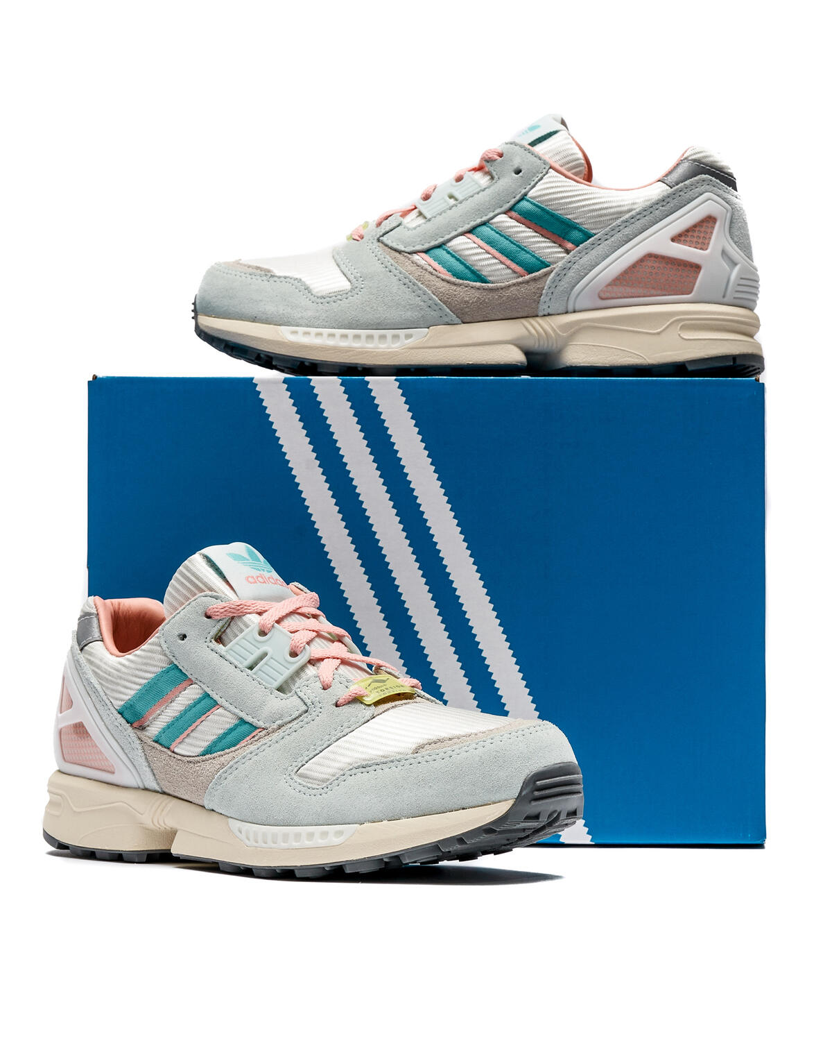 Adidas ZX 8000 Ice Mint/Pink/Cream - Image 12