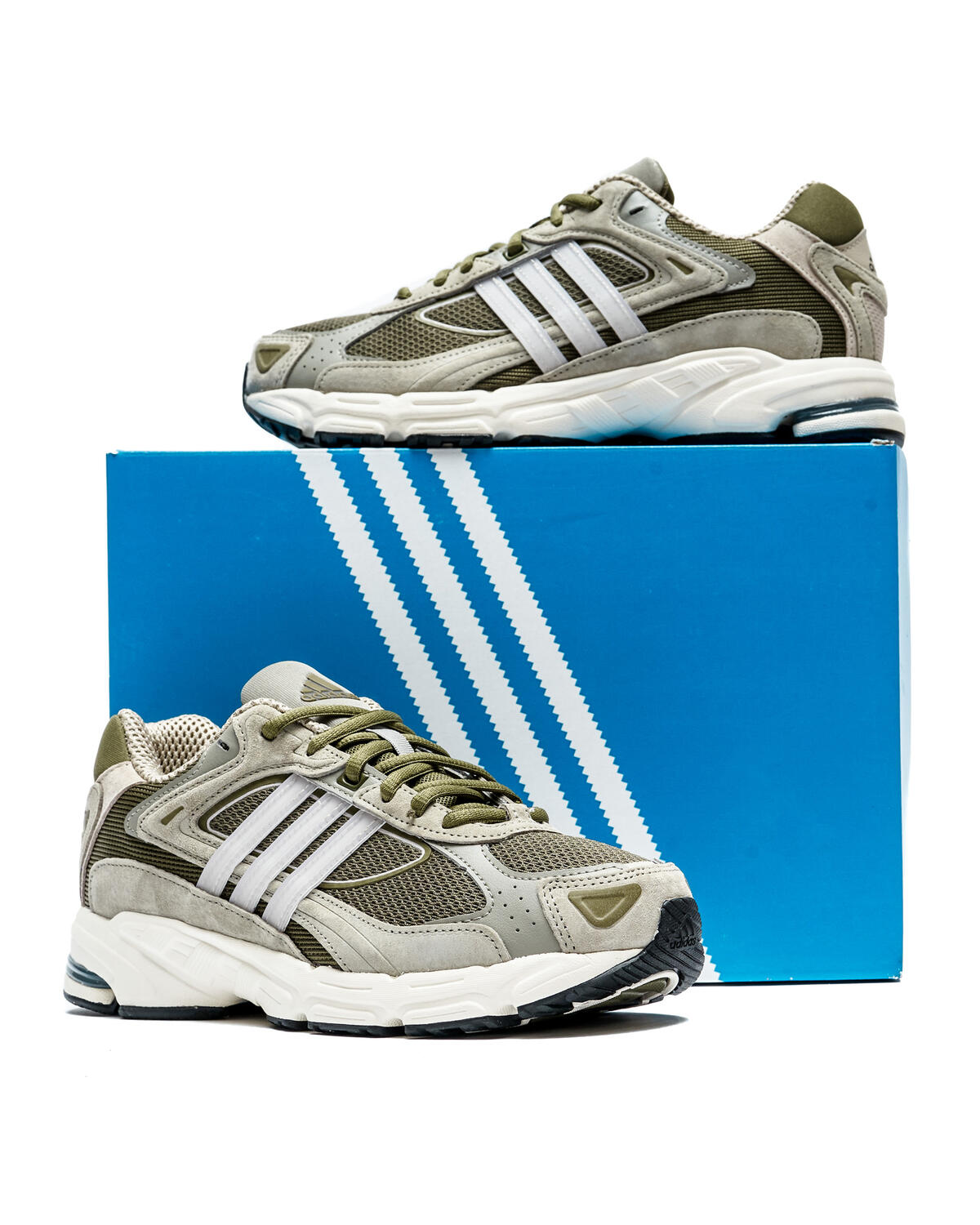 Adidas Response CL Silver Pebble / Wonder Beige / Focus Olive - Image 11
