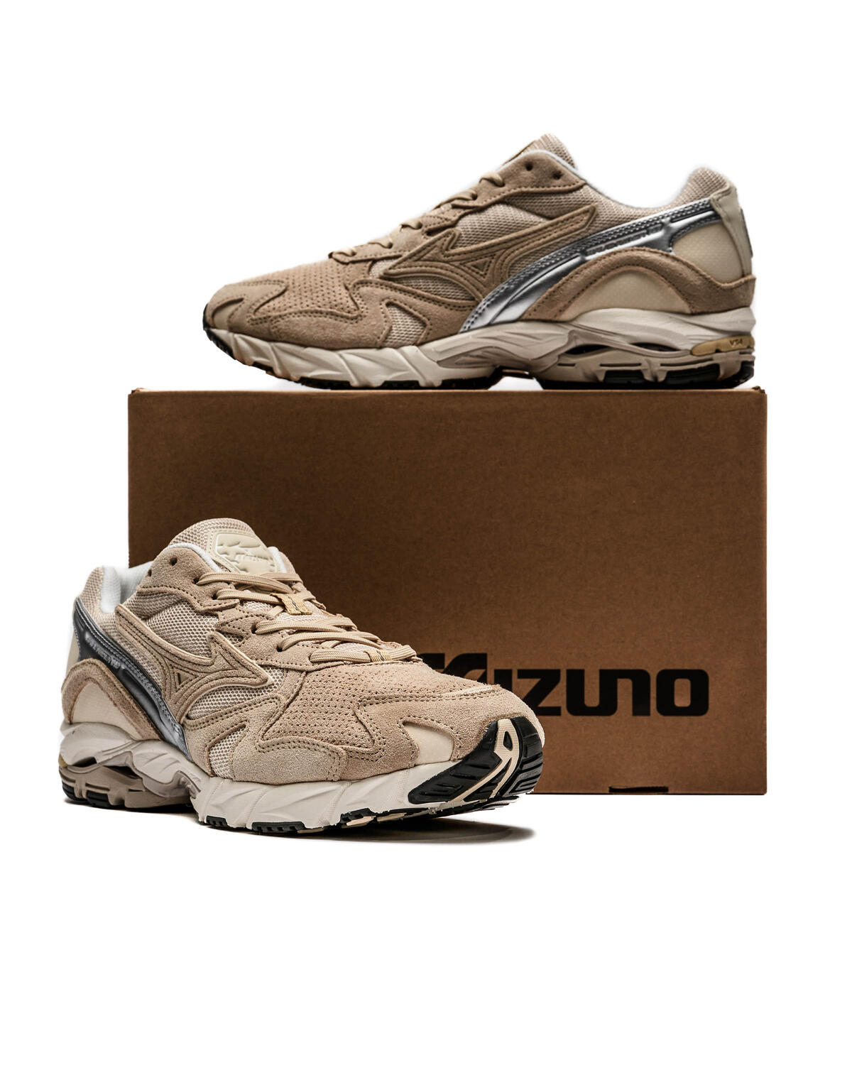 Mizuno Wave Rider 10 - Mojave Desert / Summer Sand / Snow White - Image 23