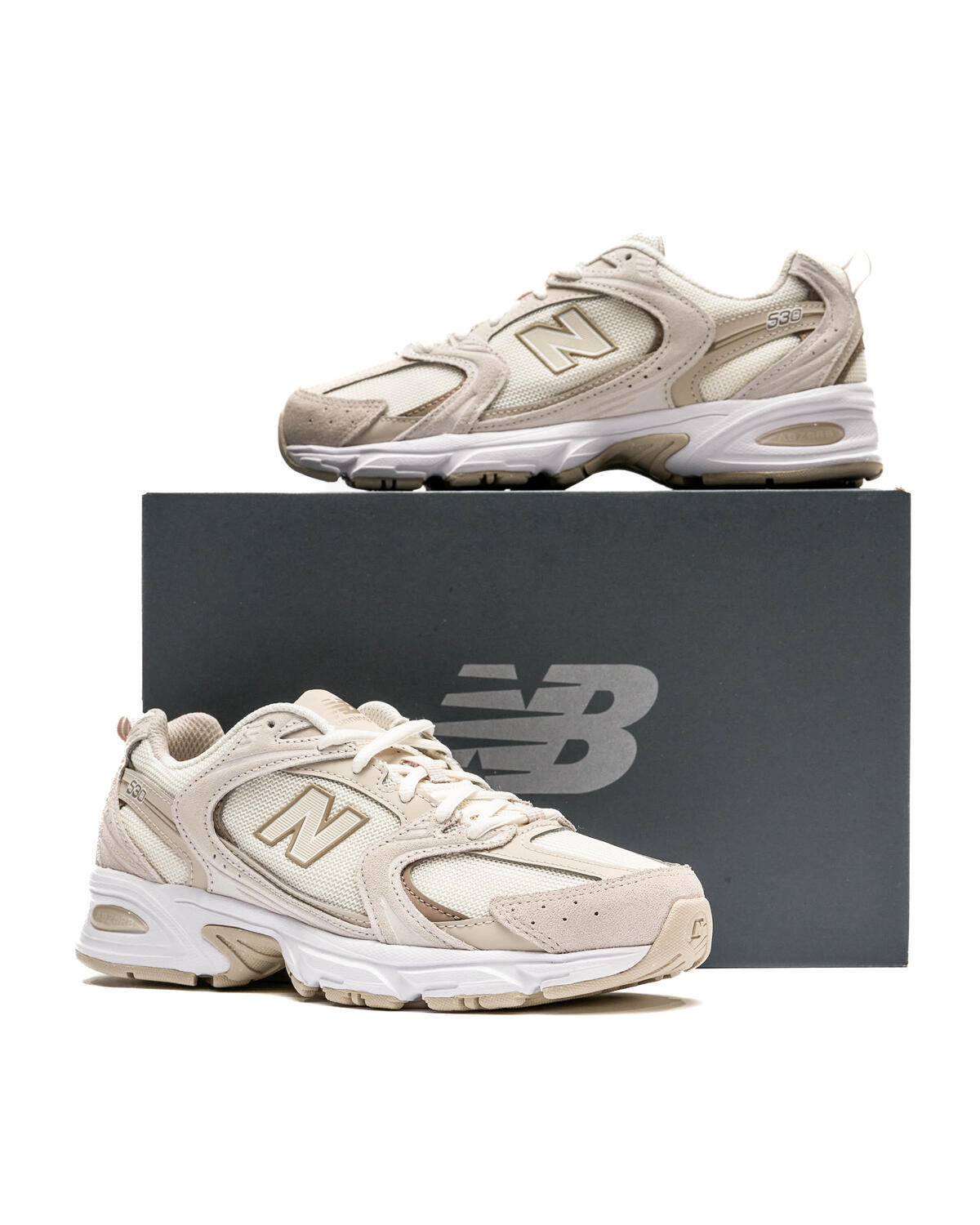 New Balance 530 Sea Salt / Moonbeam / Timber Wolf - Image 19