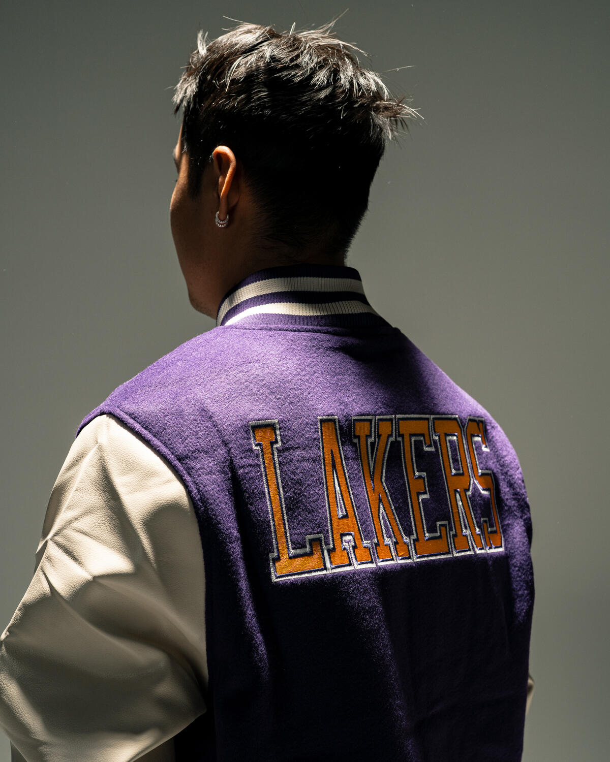 Mitchell & Ness NBA Varsity Jacket - LA Lakers - Image 9