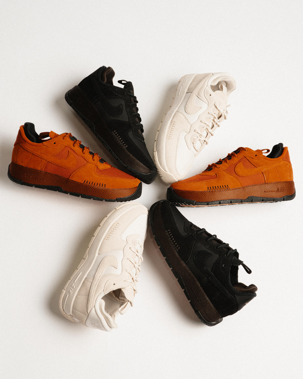 Nike Air Force 1 Wild 'Black Velvet Brown' (Women's) - Image 8