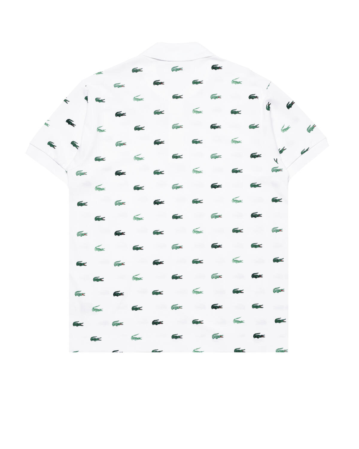 Lacoste Short Sleeved Ribbed Collar Shirt - Image 3