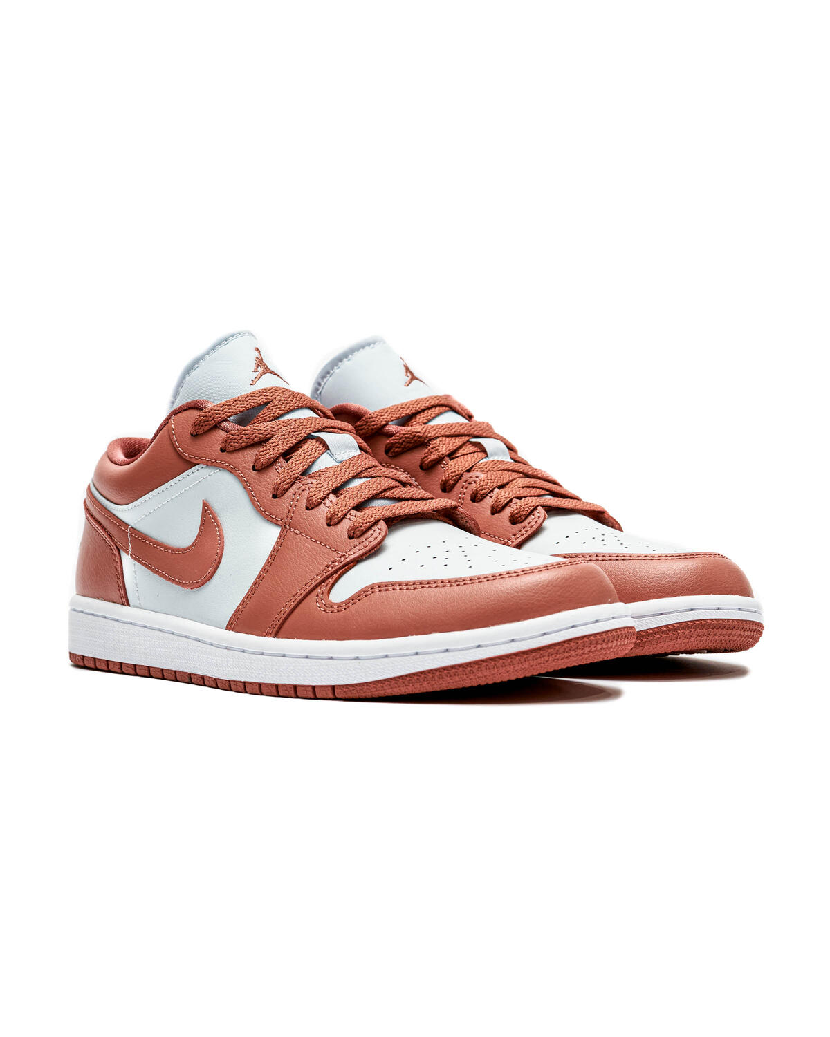 Jordan WMNS Air Jordan 1 Low - Pure Platinum / Sky J Orange / White - Image 22