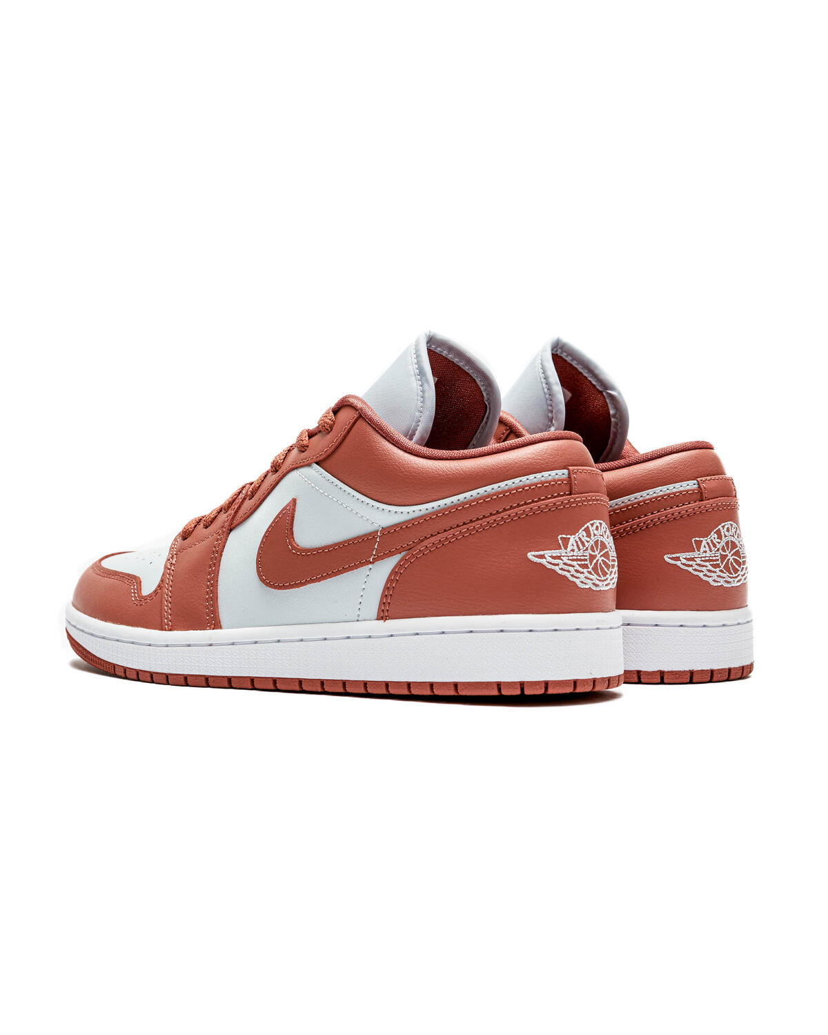Jordan WMNS Air Jordan 1 Low - Pure Platinum / Sky J Orange / White - Image 23
