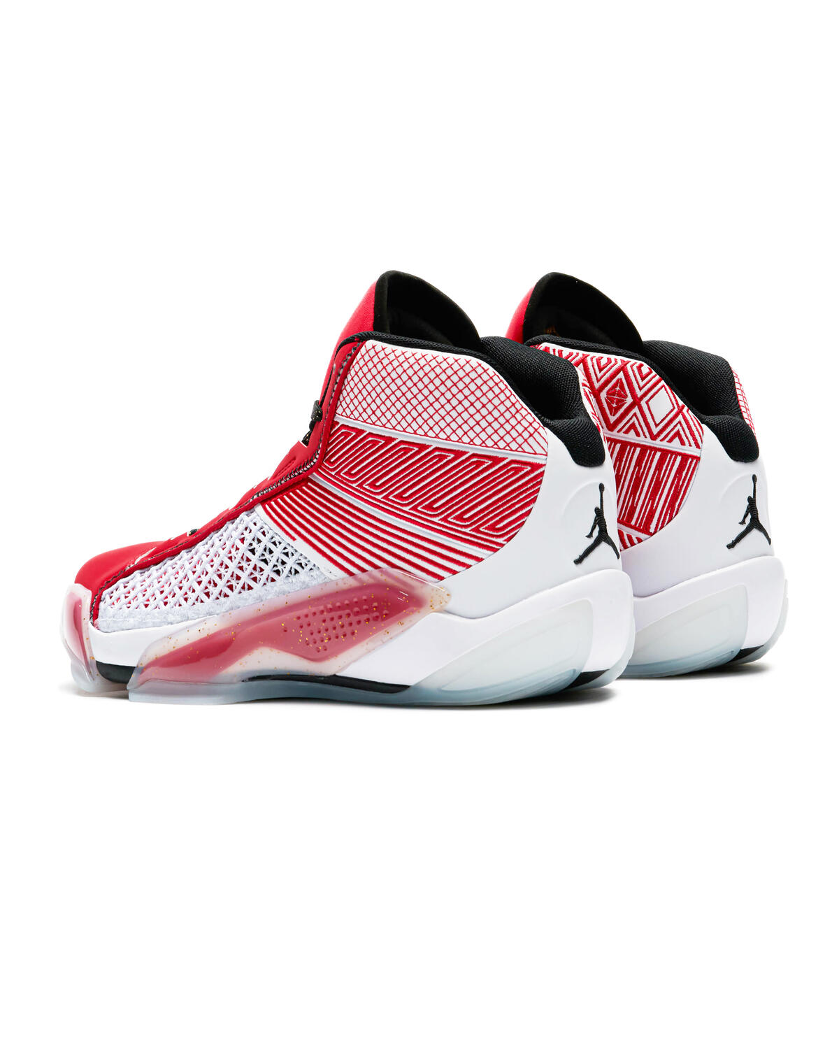 Air Jordan Xxxviii (White/Black-University Red-Metallic Gold) 11/7 - Image 4