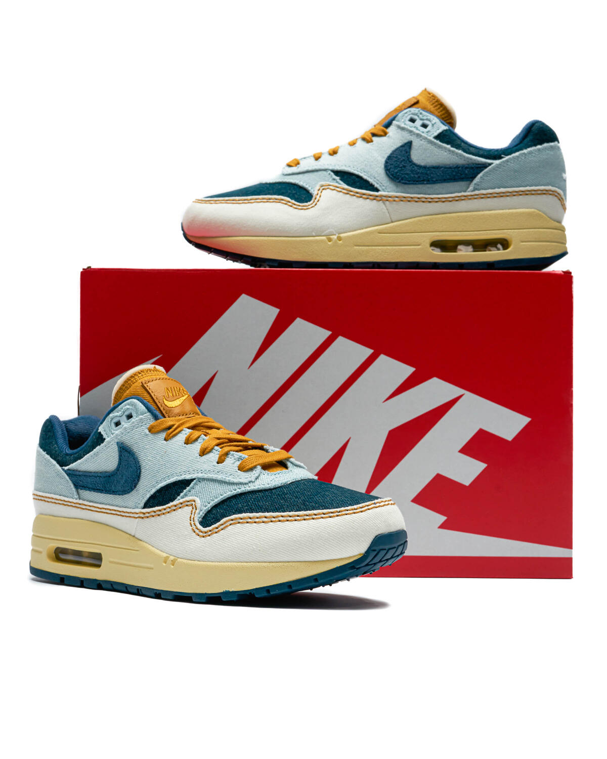 Nike Air Max 1 Aura/Midnight Navy/Pale Ivory (Women's) - Image 26