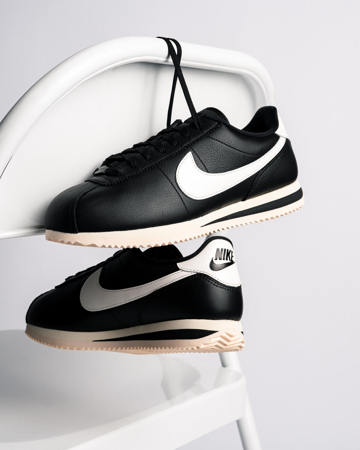 Nike Cortez 23 Premium Black / Sail - Alabaster (Women's) - Image 23