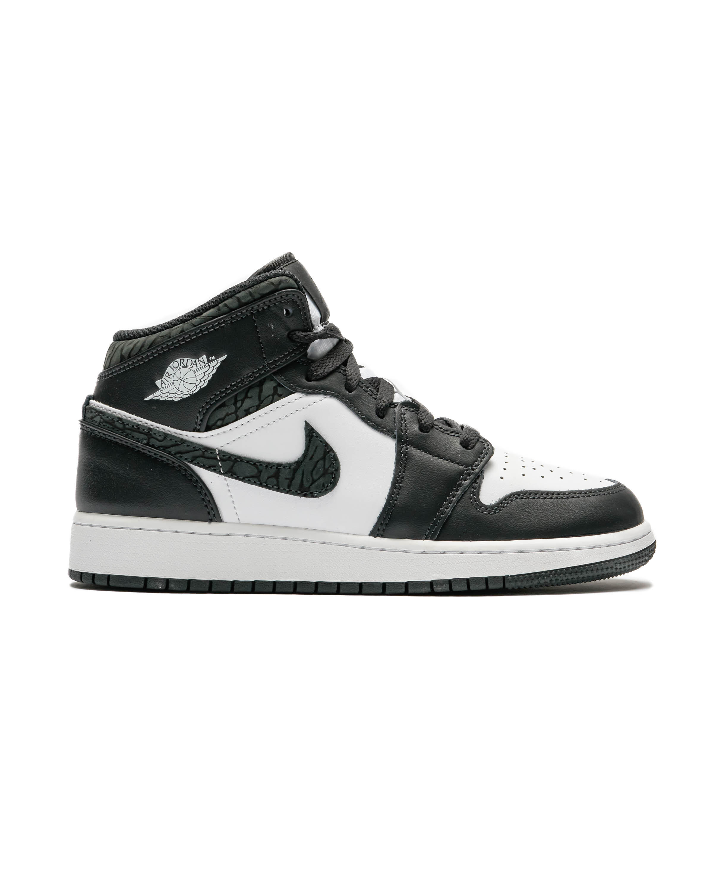 AIR JORDAN 1 MID SE (GS) 'Panda Elephant'