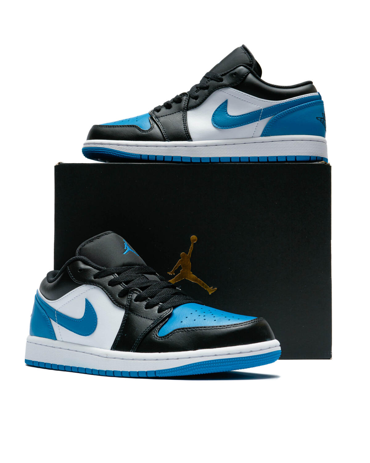 Air Jordan 1 Low White/Royal Blue/Black - Image 21