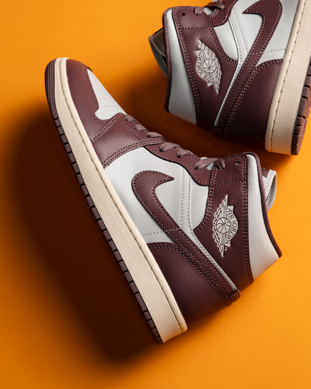 Air Jordan 1 Mid Pure Platinum (Women's) - Image 27