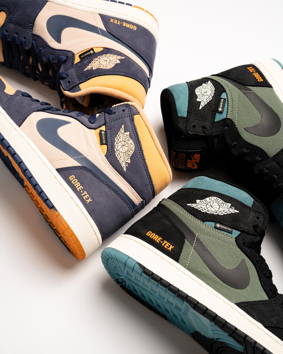 Air Jordan 1 Element 'Black Olive'- Black/Sky J Light Olive/Bright Mandarin - Image 18