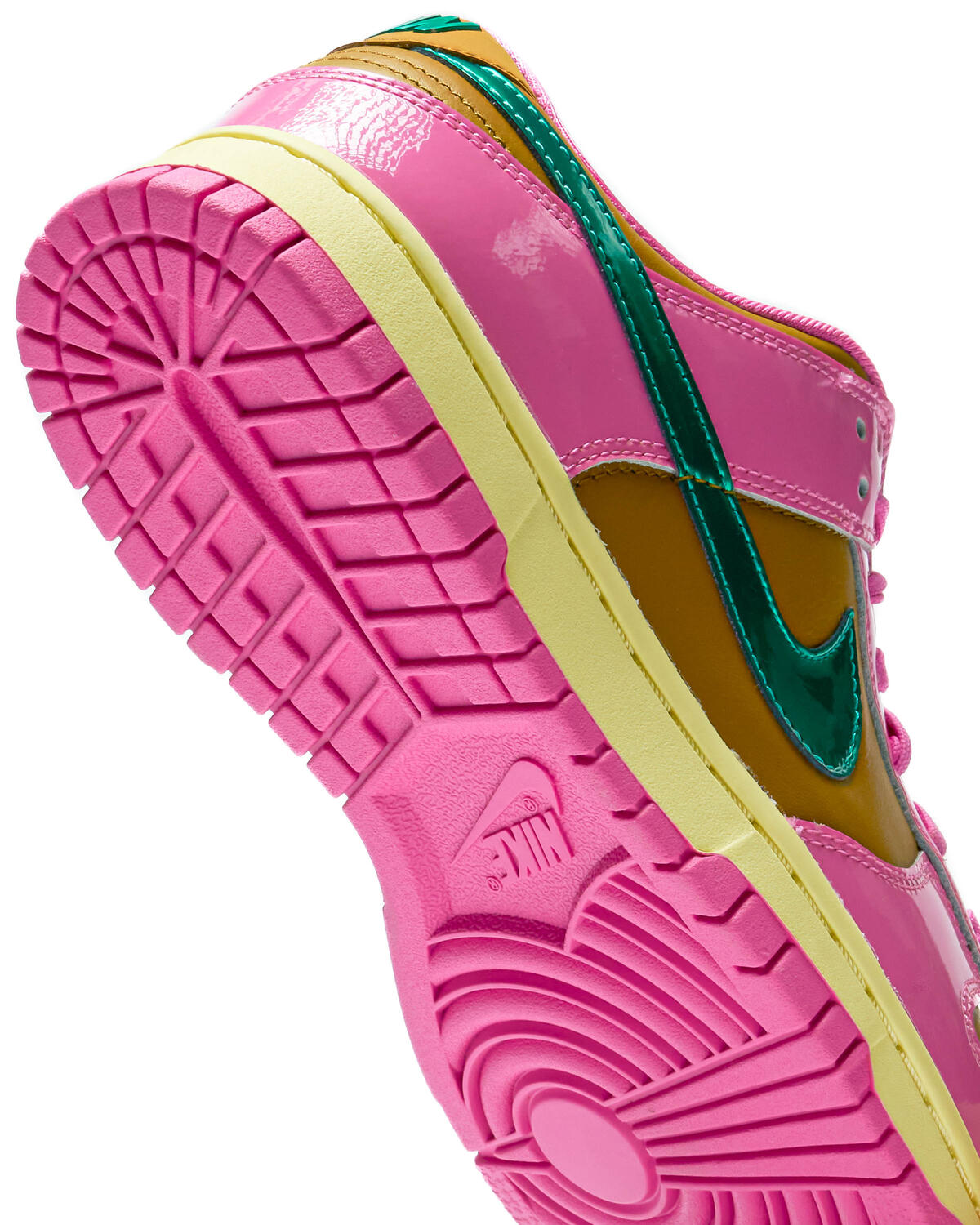 Nike Women's Dunk Low QS "Parris Goebel" Playful Pink/Multi Colour Bronzine - Image 7