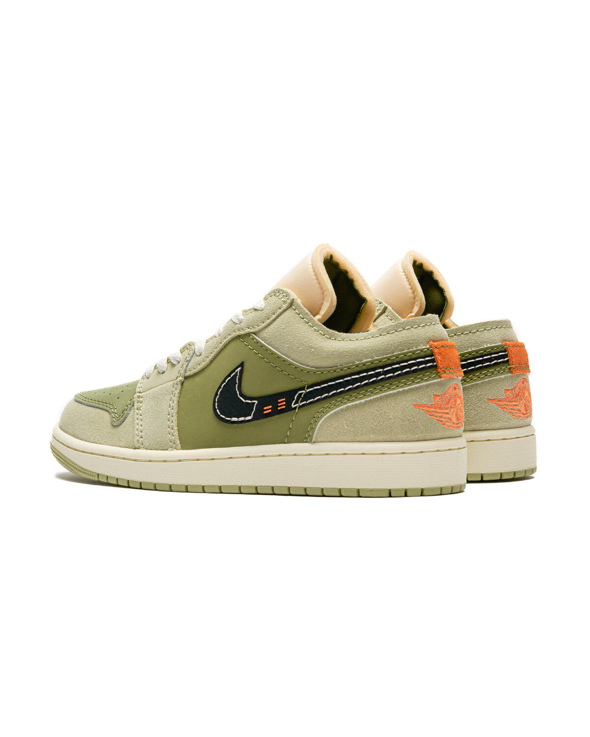Air Jordan 1 Low SE Craft 'Sky J Light Olive/Black/Celadon' - Image 4