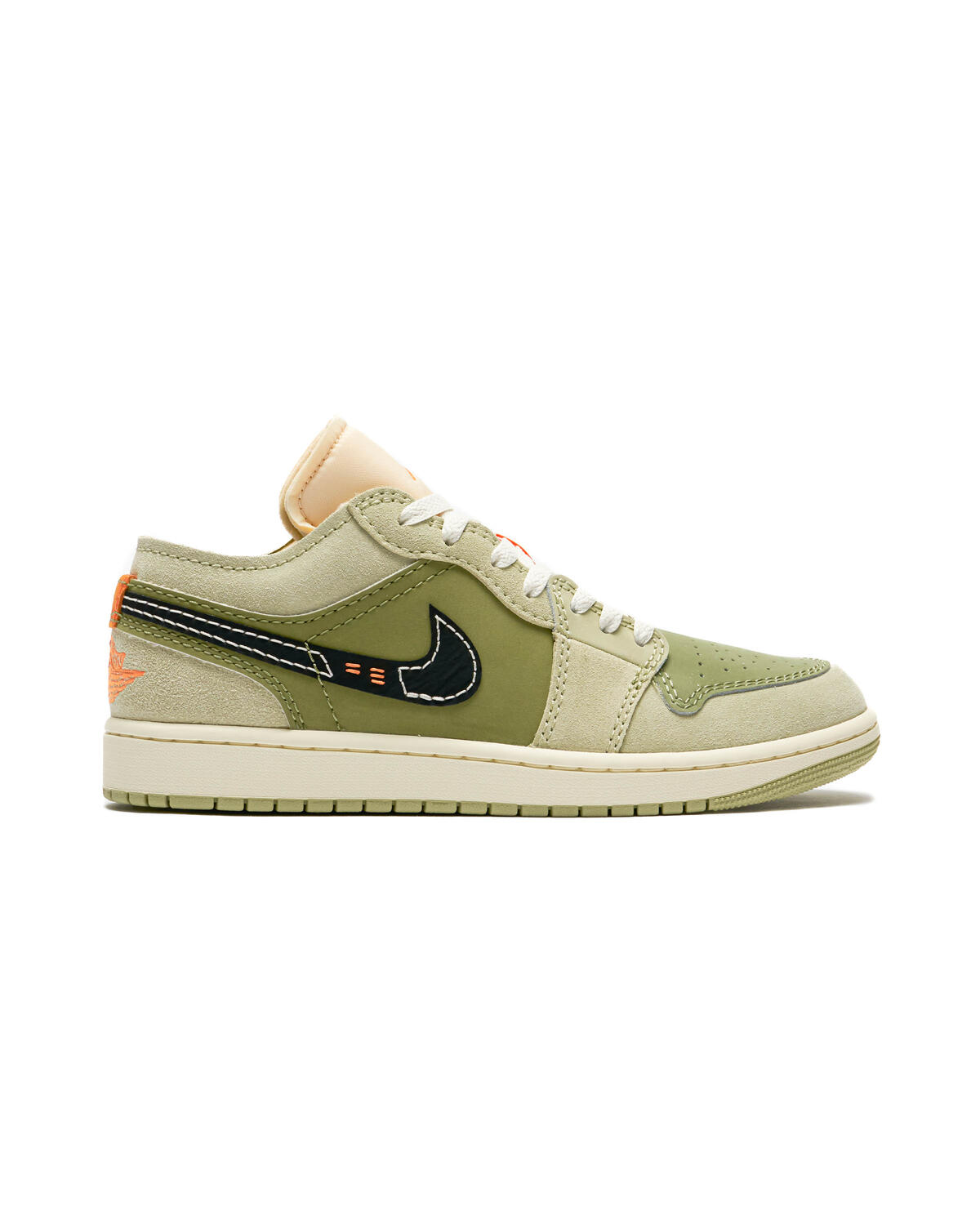 Air Jordan 1 Low SE Craft 'Sky J Light Olive/Black/Celadon' - Image 2
