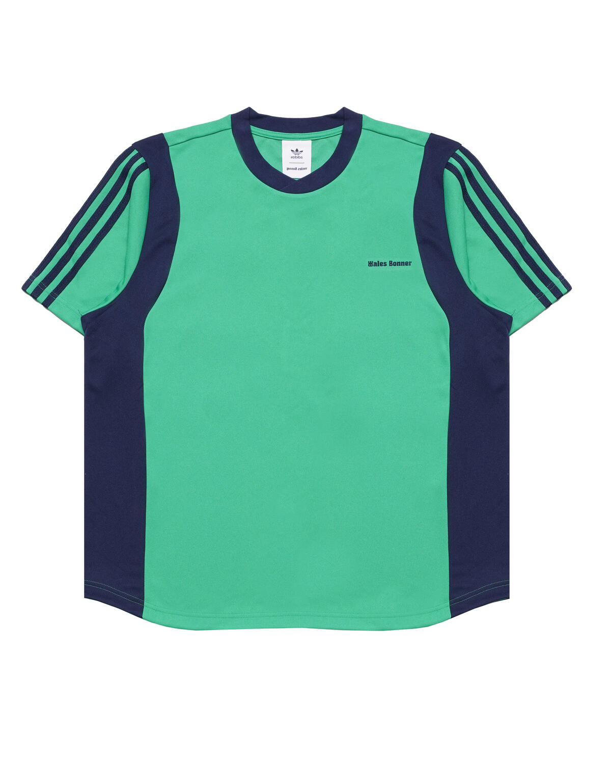 adidas x Wales Bonner Football Tee Vivid Green -  IT9782 - Image 12
