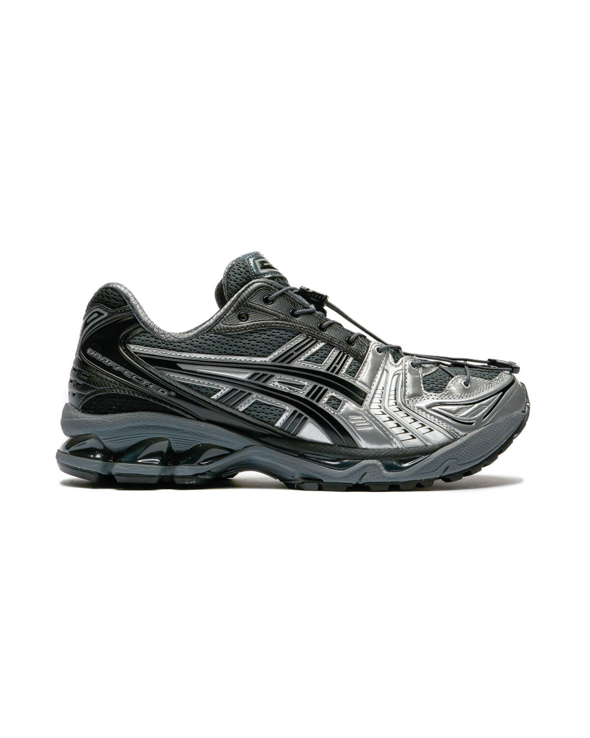 Asics x UNAFFECTED Gel-Kayano 14 - Dark Shadow/Pure Silver - Image 11