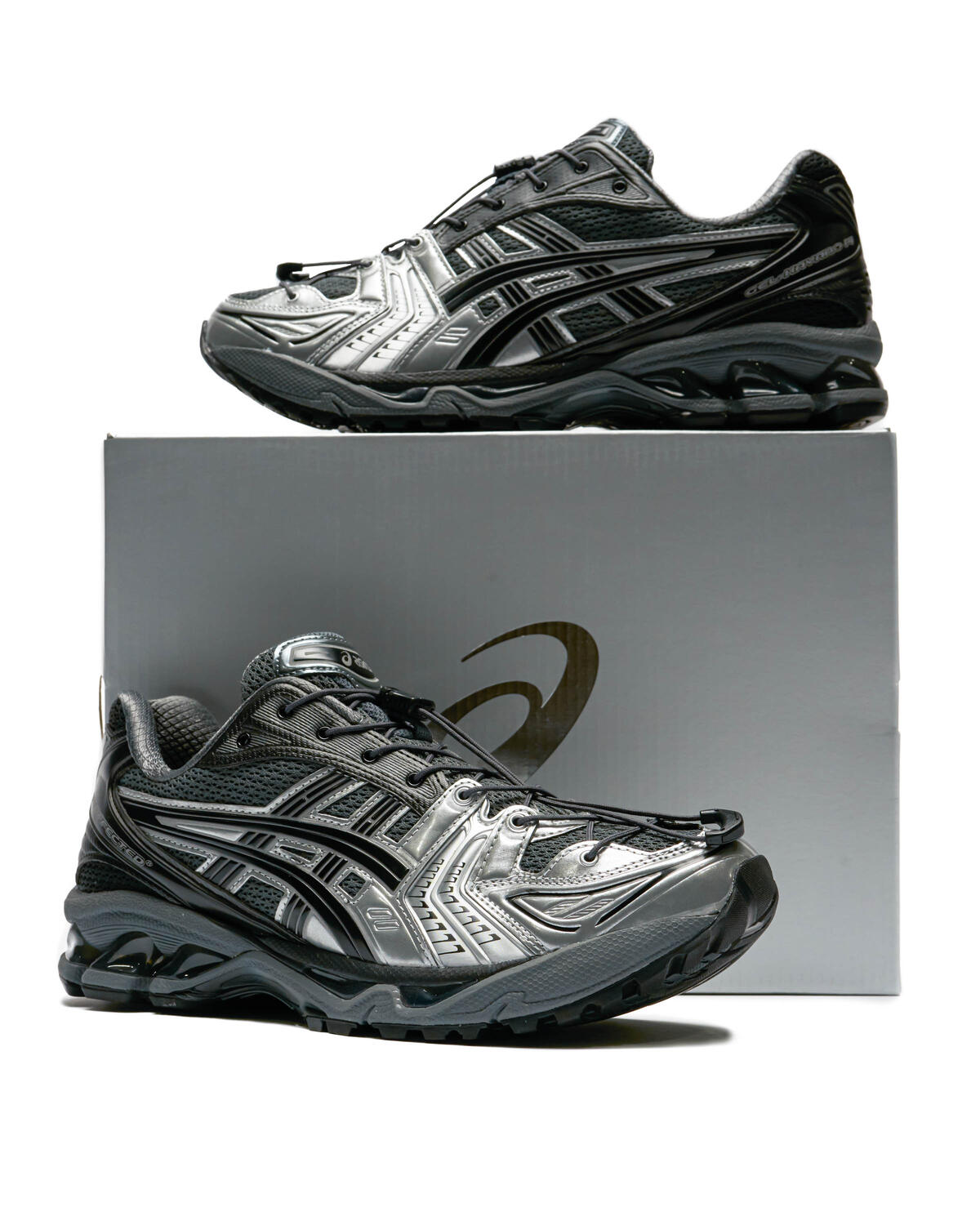Asics x UNAFFECTED Gel-Kayano 14 - Dark Shadow/Pure Silver - Image 15