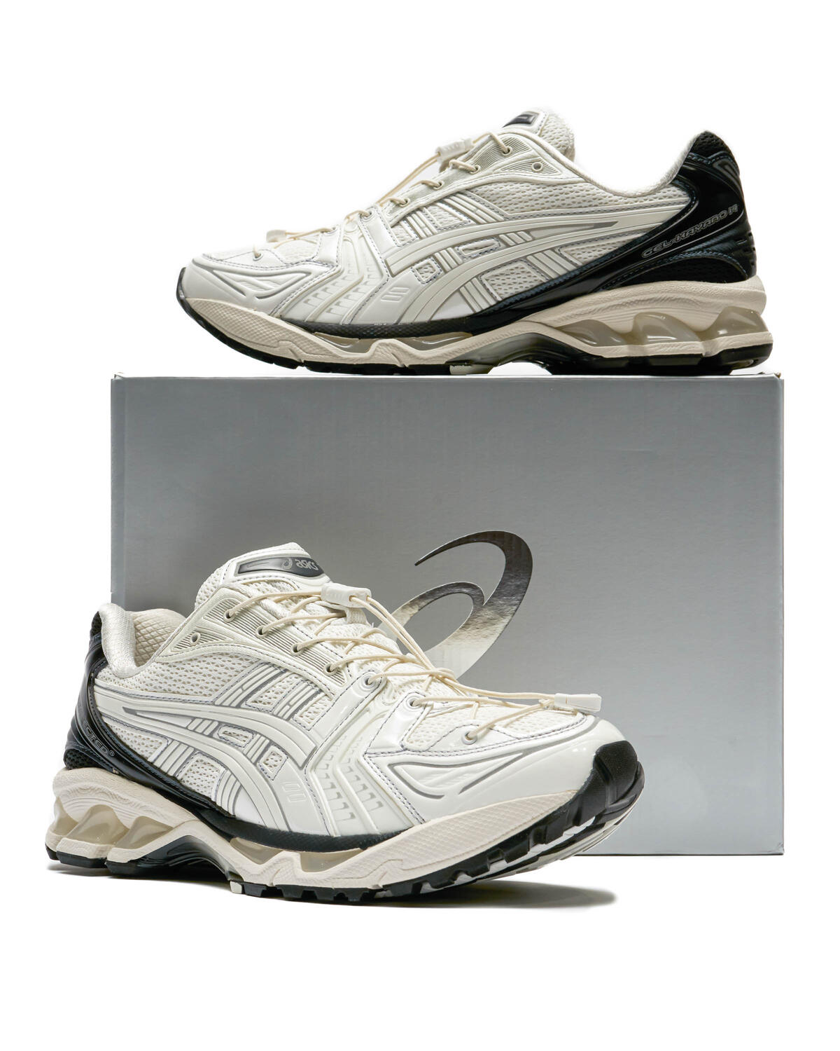 Asics x UNAFFECTED Gel-Kayano 14 - Bright White/Jet Black - Image 16