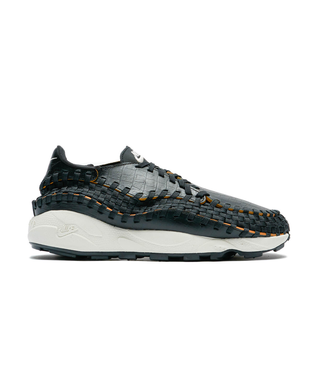 Nike Air Footscape Woven PRM Black / Pale Ivory - Desert Ochre (Women's) - Image 21