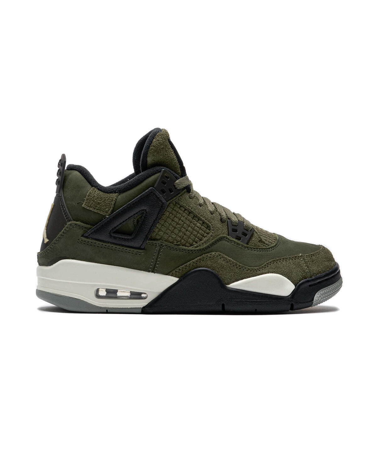 Air Jordan 4 Retro SE Craft 'Medium Olive/Pale Vanilla/Cargo Khaki' (GS) - Image 16