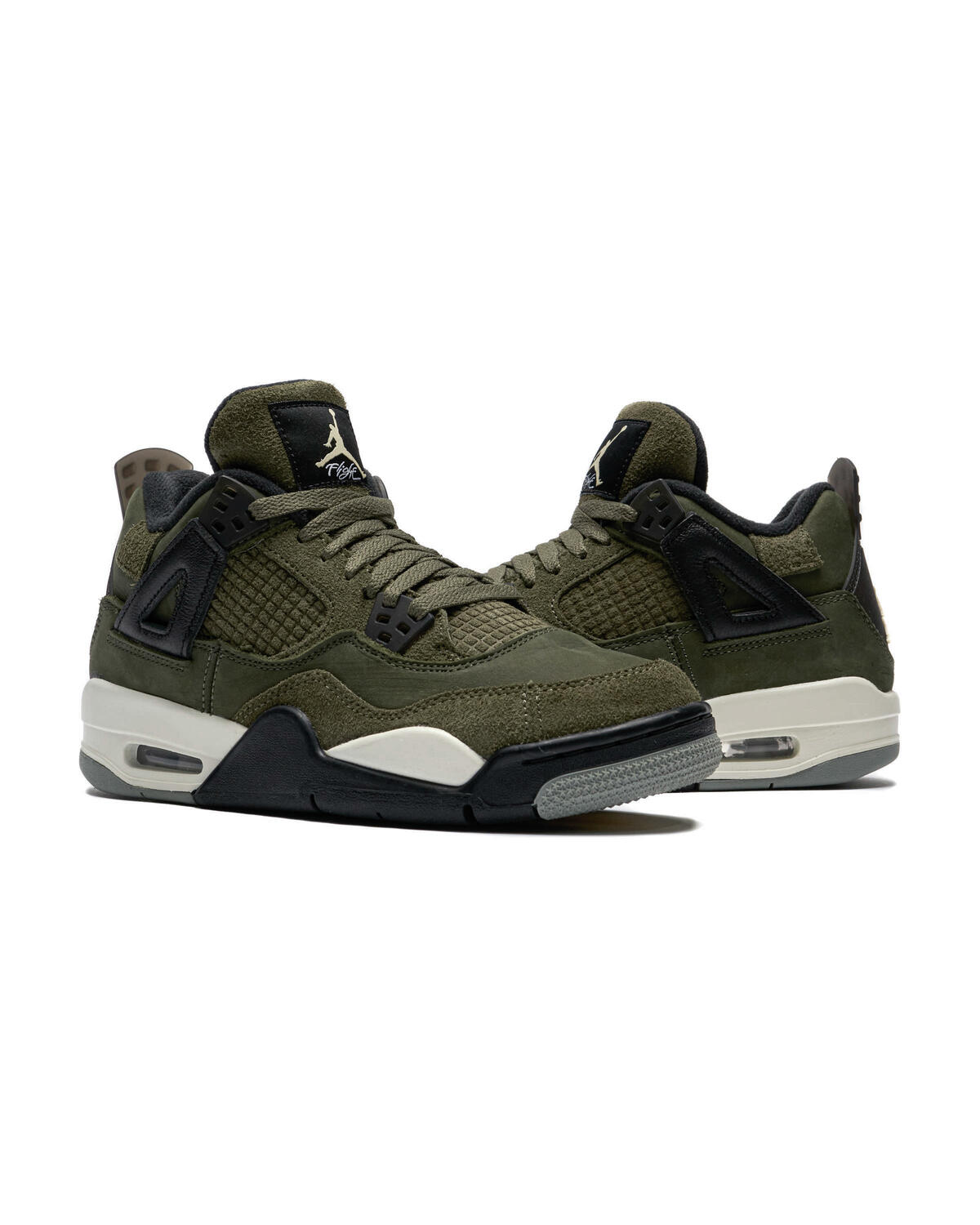Air Jordan 4 Retro SE Craft 'Medium Olive/Pale Vanilla/Cargo Khaki' (GS) - Image 19