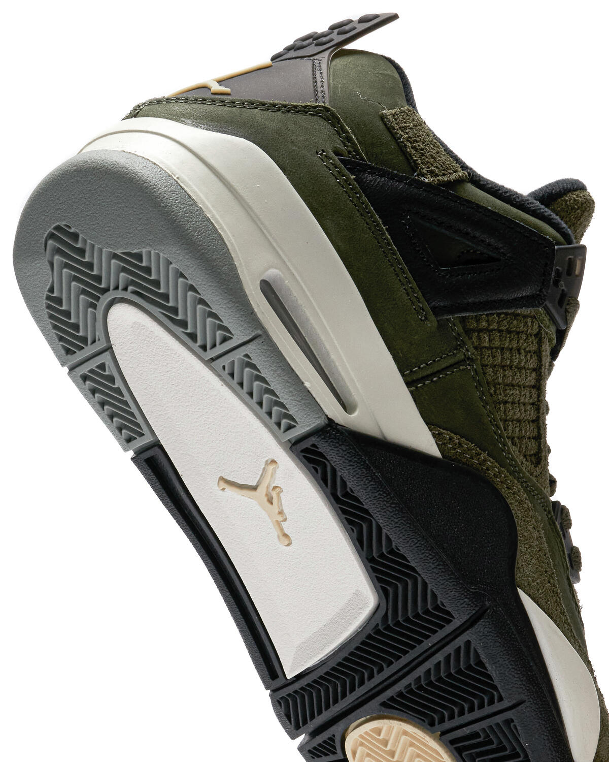 Air Jordan 4 Retro SE Craft 'Medium Olive/Pale Vanilla/Cargo Khaki' (GS) - Image 21