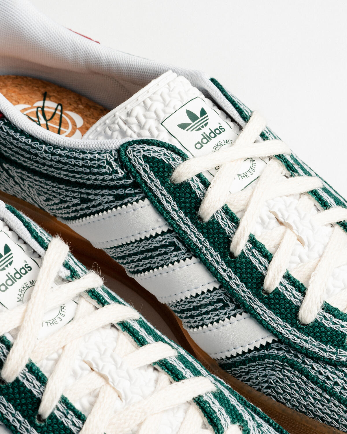 Adidas x Sean Wotherspoon Gazelle Indoor 'Collegiate Green / Cloud White / Gum' - Image 12