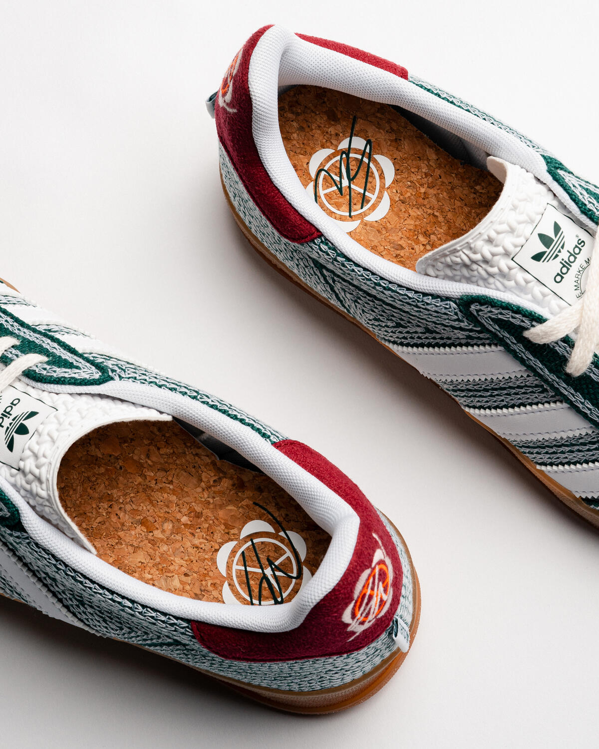 Adidas x Sean Wotherspoon Gazelle Indoor 'Collegiate Green / Cloud White / Gum' - Image 9