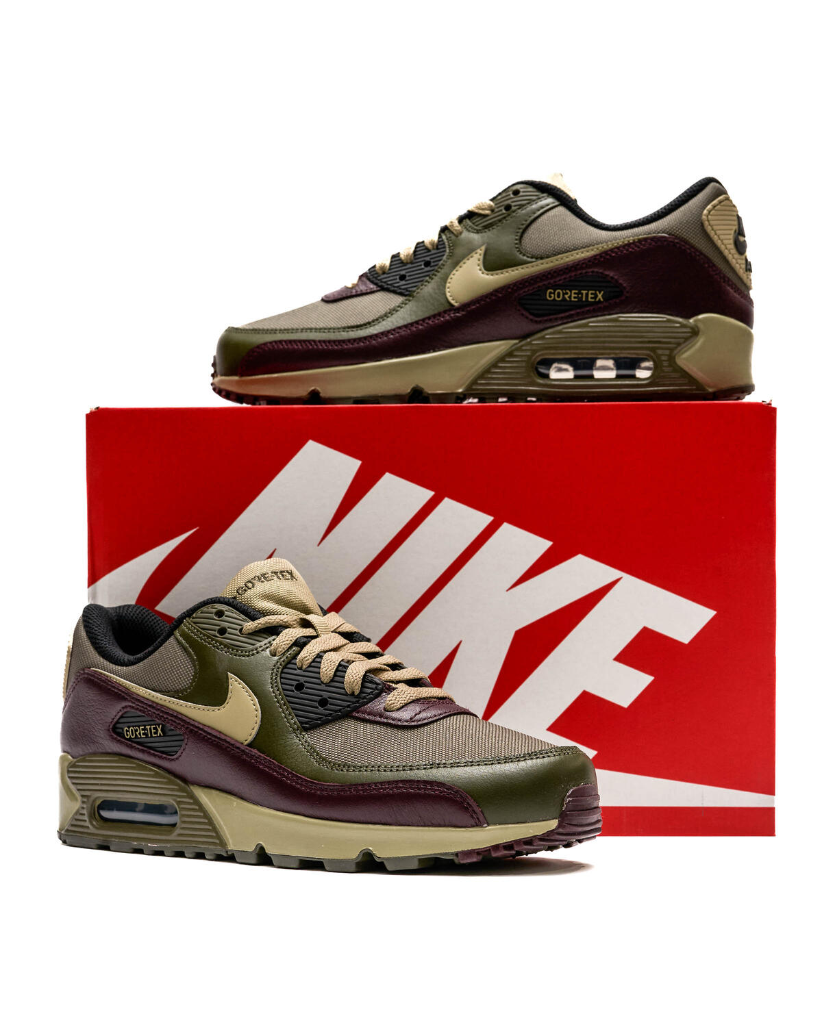 Nike Air Max 90 Medium Olive / Neutral Olive - Cargo Khaki - Image 6