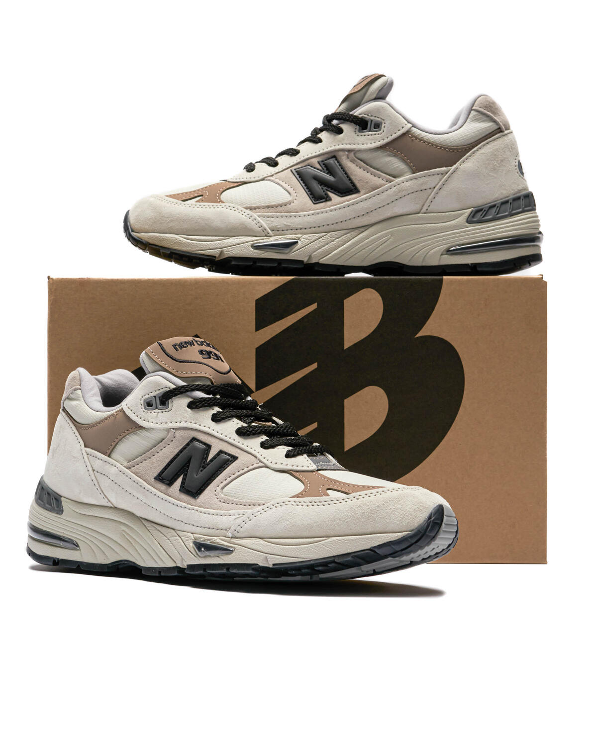 New Balance 991v1 Beige/Brown - Image 18