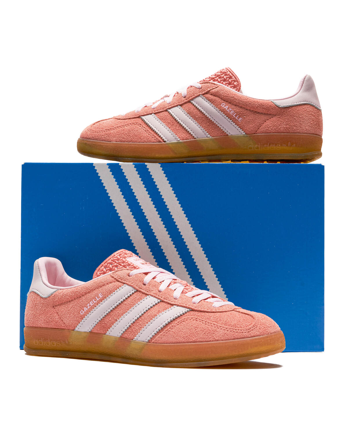 Adidas Gazelle Semi Blue Burst/Almost Yellow/Cloud White (Women's) - Image 34