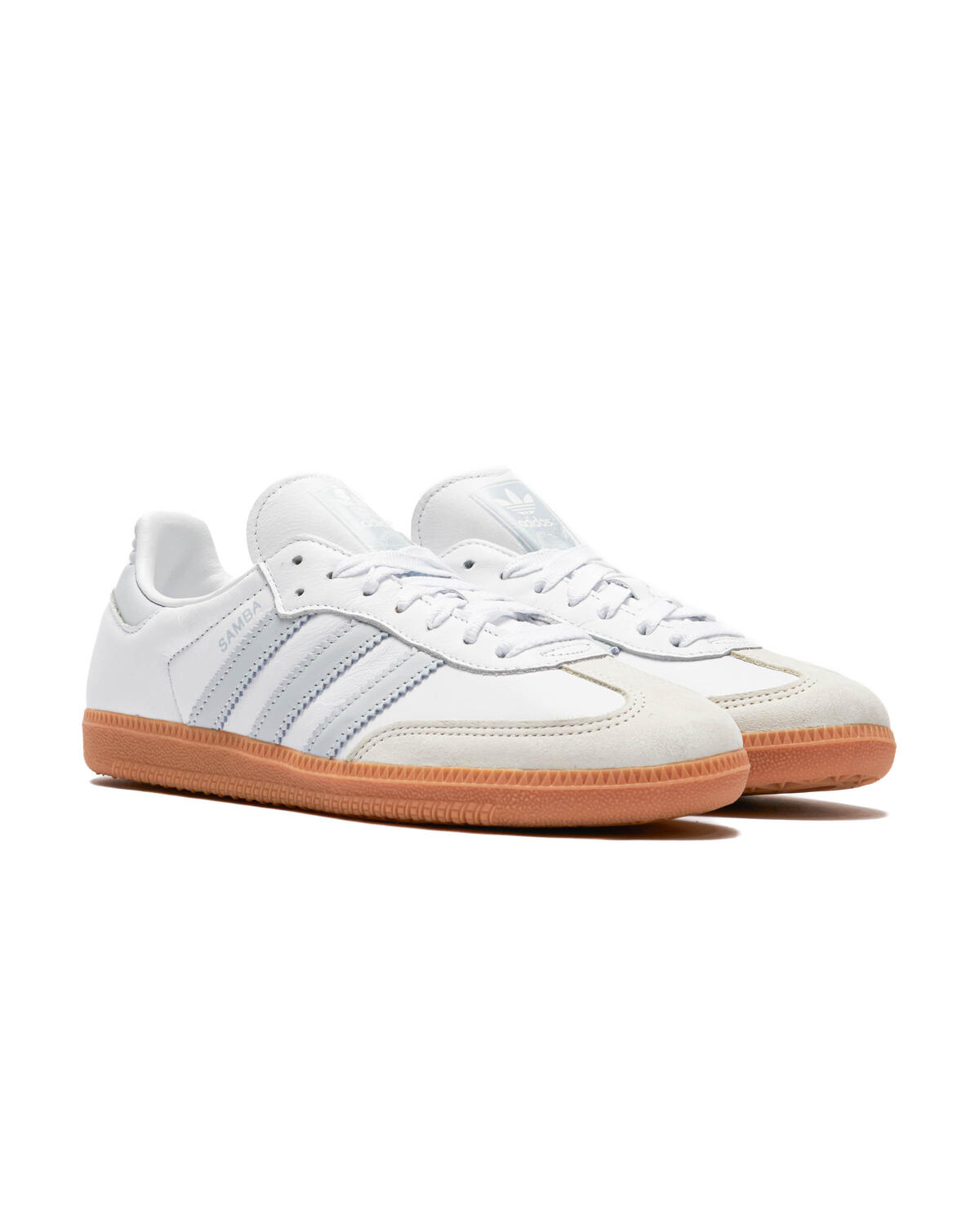 Adidas Samba OG Cloud White / Halo Blue / Gum (Women's) - Image 20