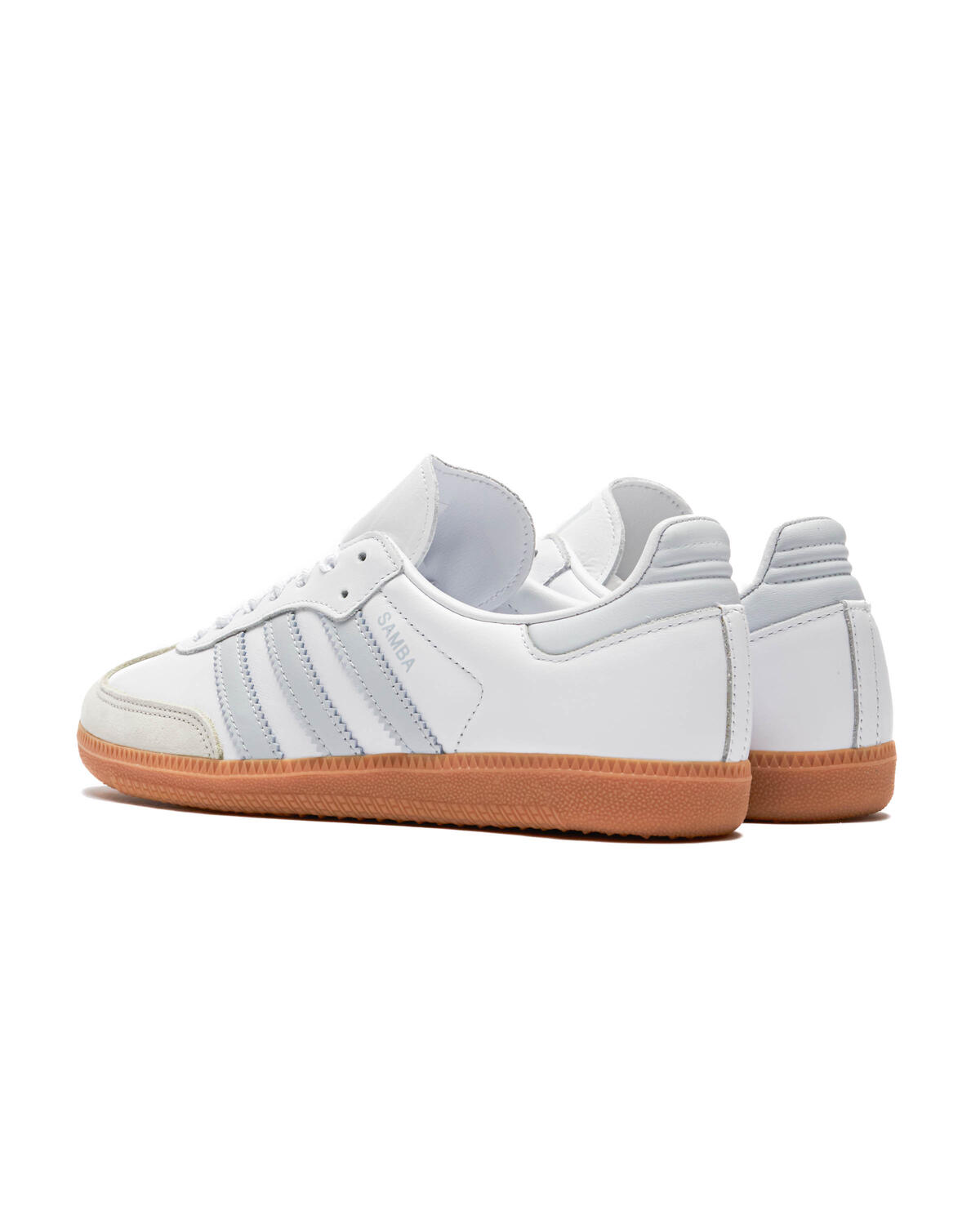 Adidas Samba OG Cloud White / Halo Blue / Gum (Women's) - Image 21