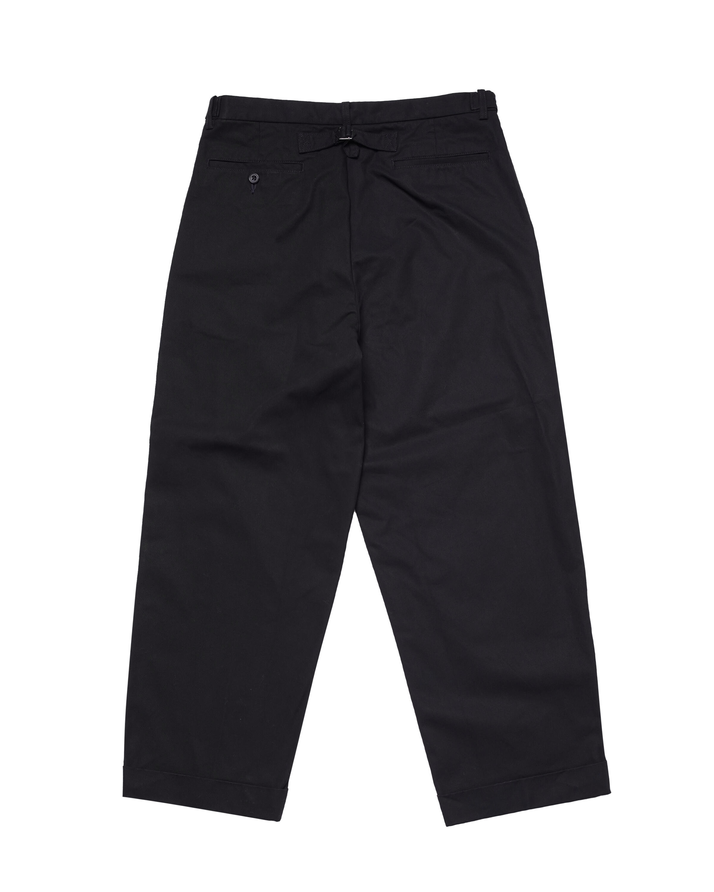 Beams+ Wide Trousers Twill