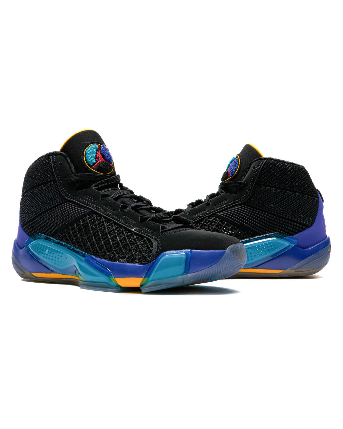 Air Jordan Xxxviii Black / True Red / Bright Concord / Aquatone - Image 5
