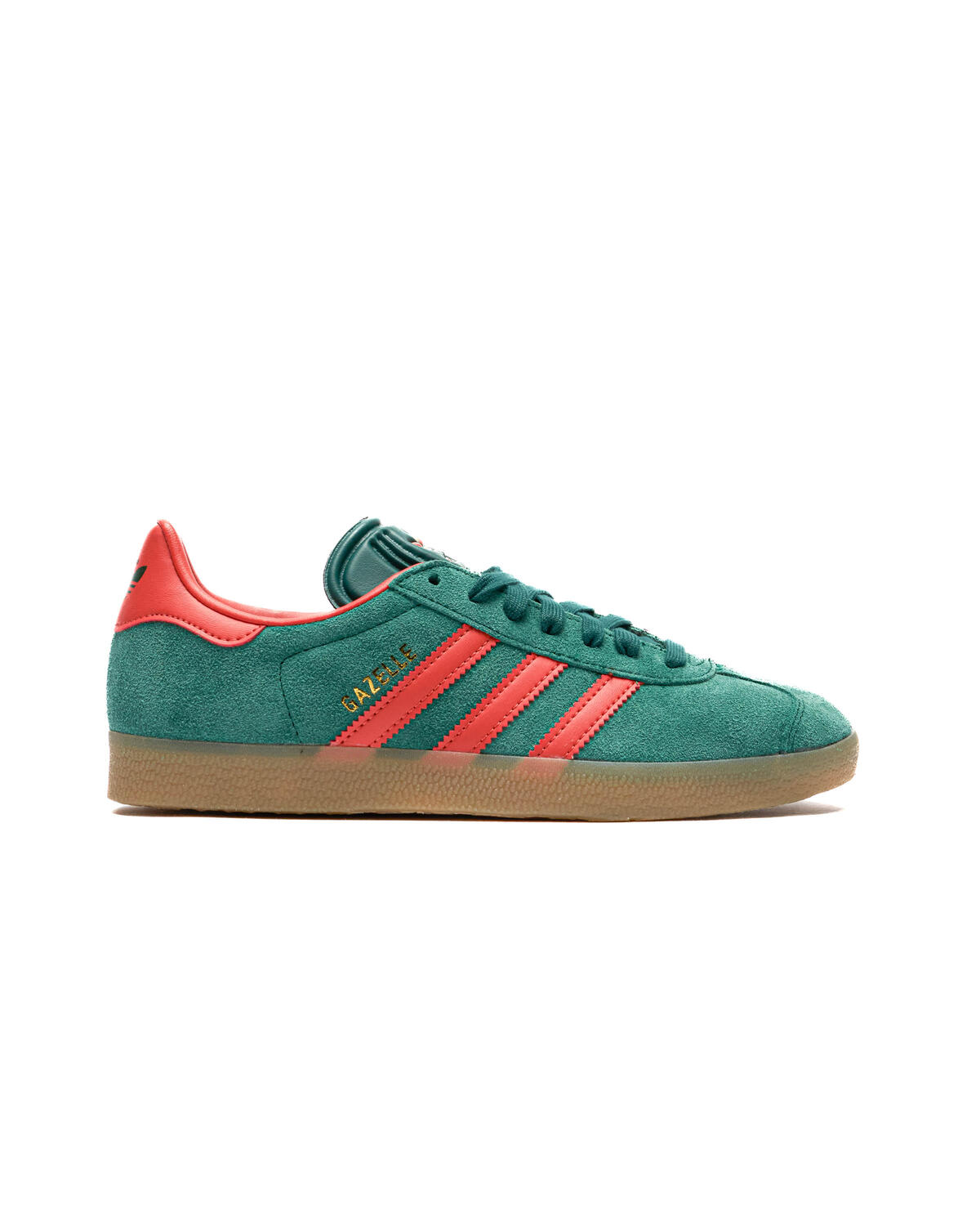 Adidas Gazelle Collegiate Green / Preloved Red / Gum - Image 12