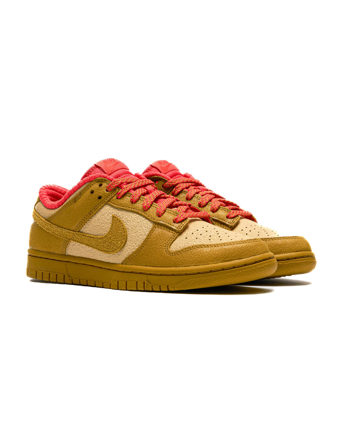 Nike Dunk Low Sesame Bronzine-Picante Red (Women's) - Image 14