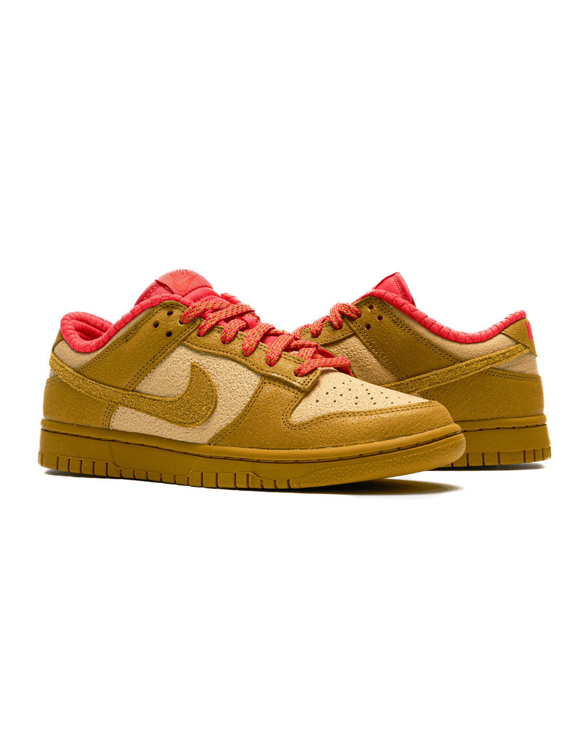 Nike Dunk Low Sesame Bronzine-Picante Red (Women's) - Image 16