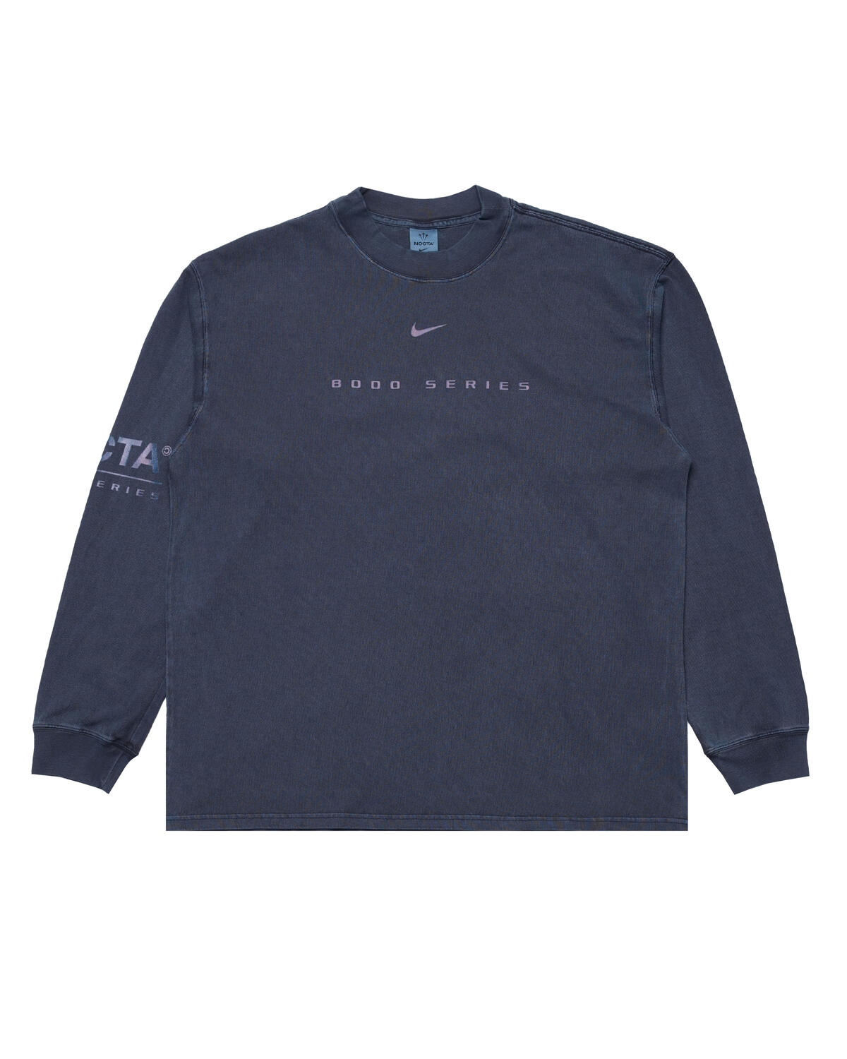 Nike NOCTA L/S Mock - Dark Obsidian - Image 2