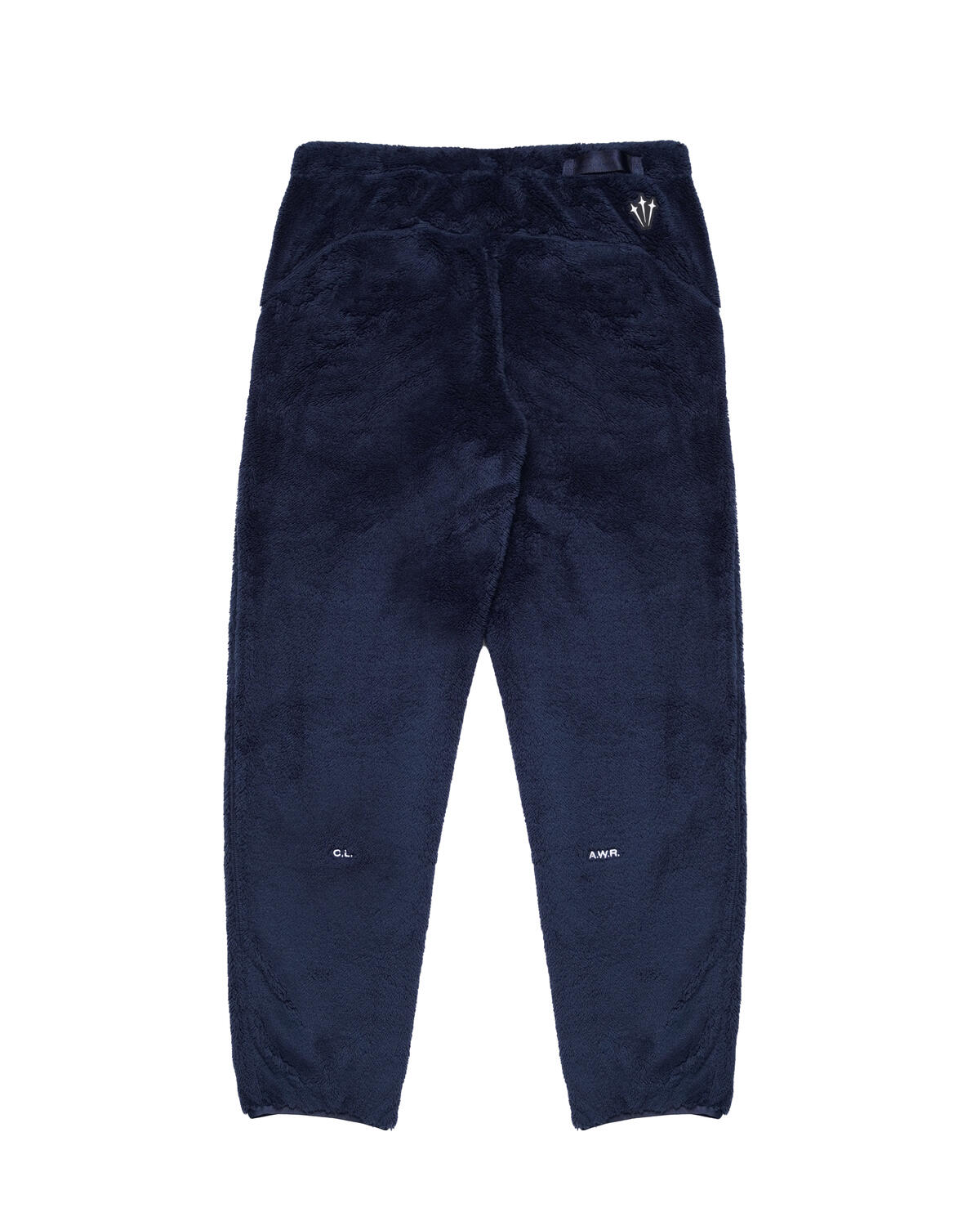 Nike NOCTA Velour Pant Womens Midnight Navy/Wolf Grey - Image 3