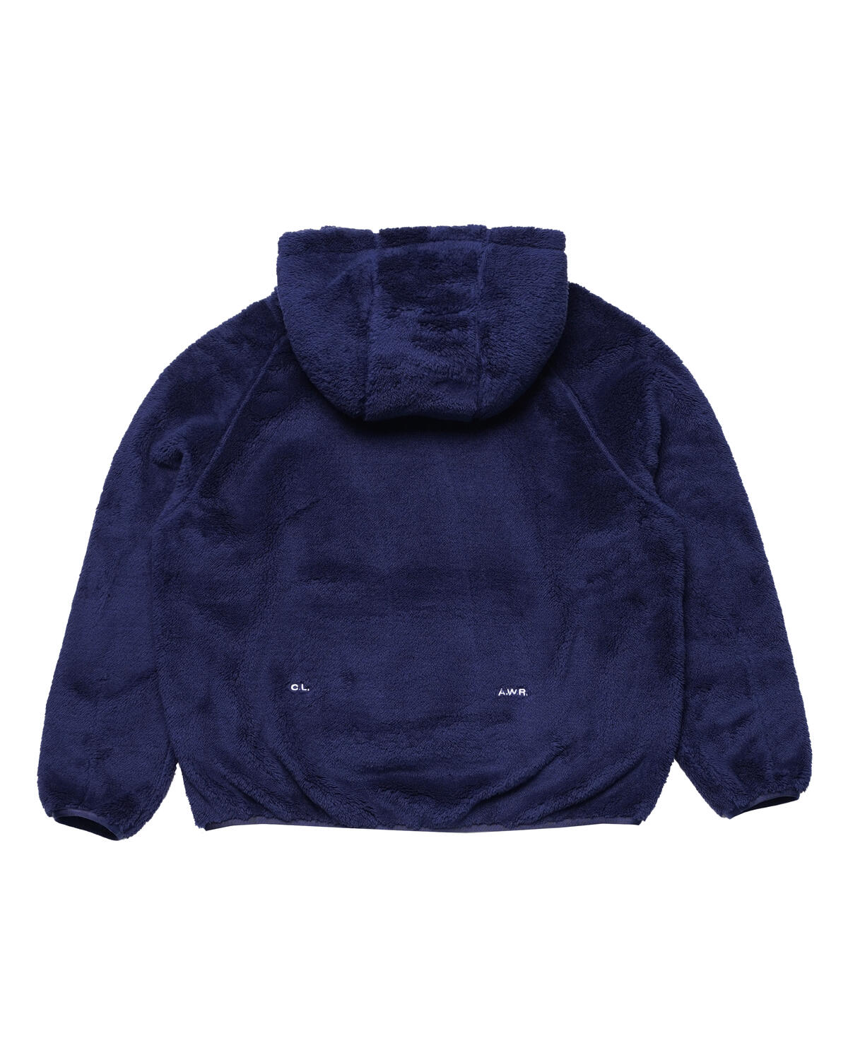 Nike NOCTA Fleece Hoodie 'Midnight Navy/Wolf Grey' - Image 3