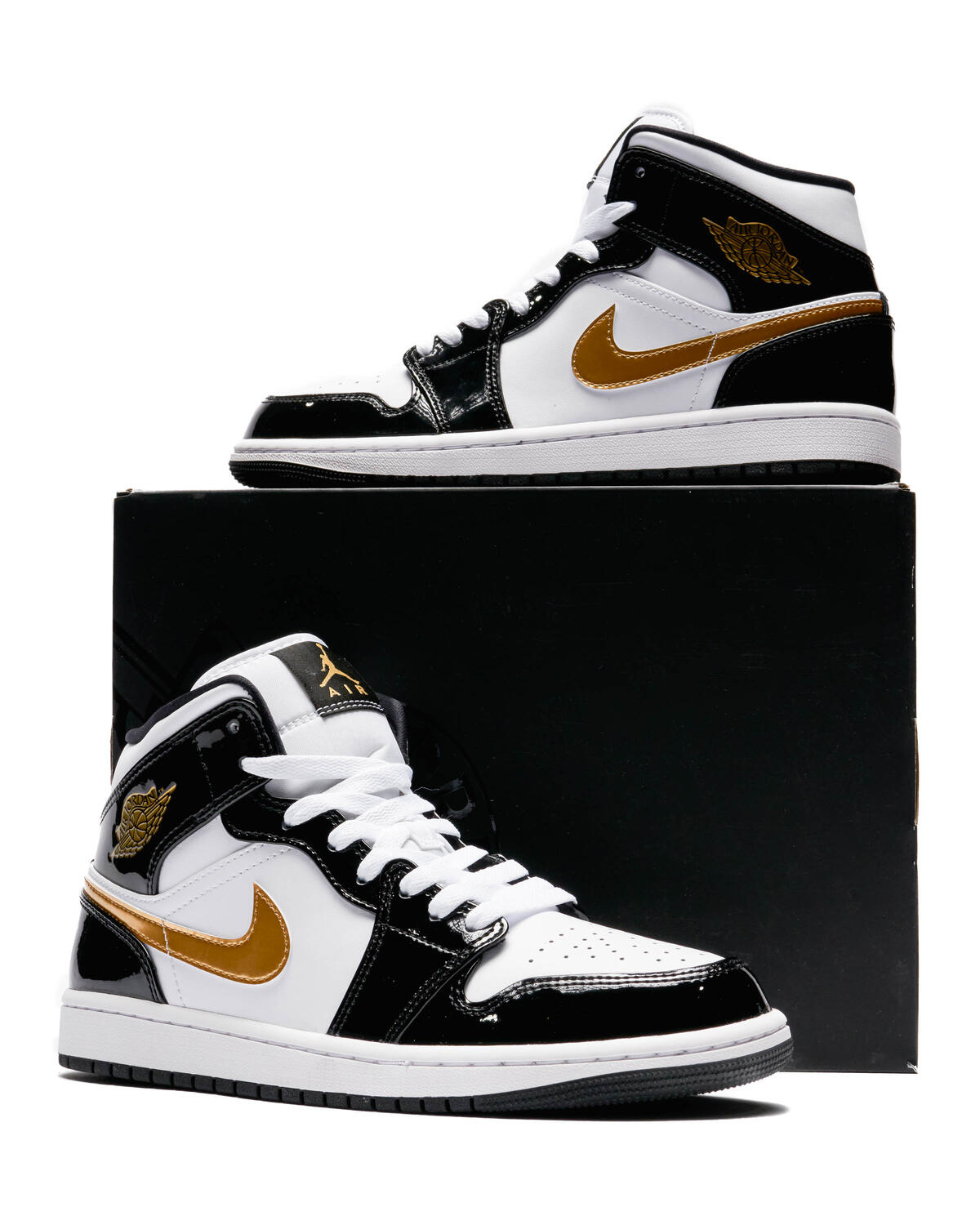 Air Jordan 1 Retro Mid SE 'Black Gold' - Image 33