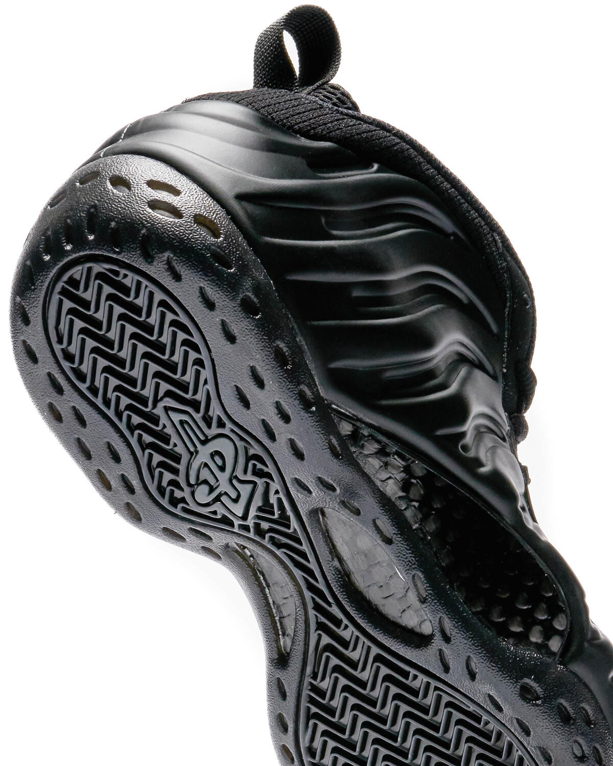 all black nike foamposite