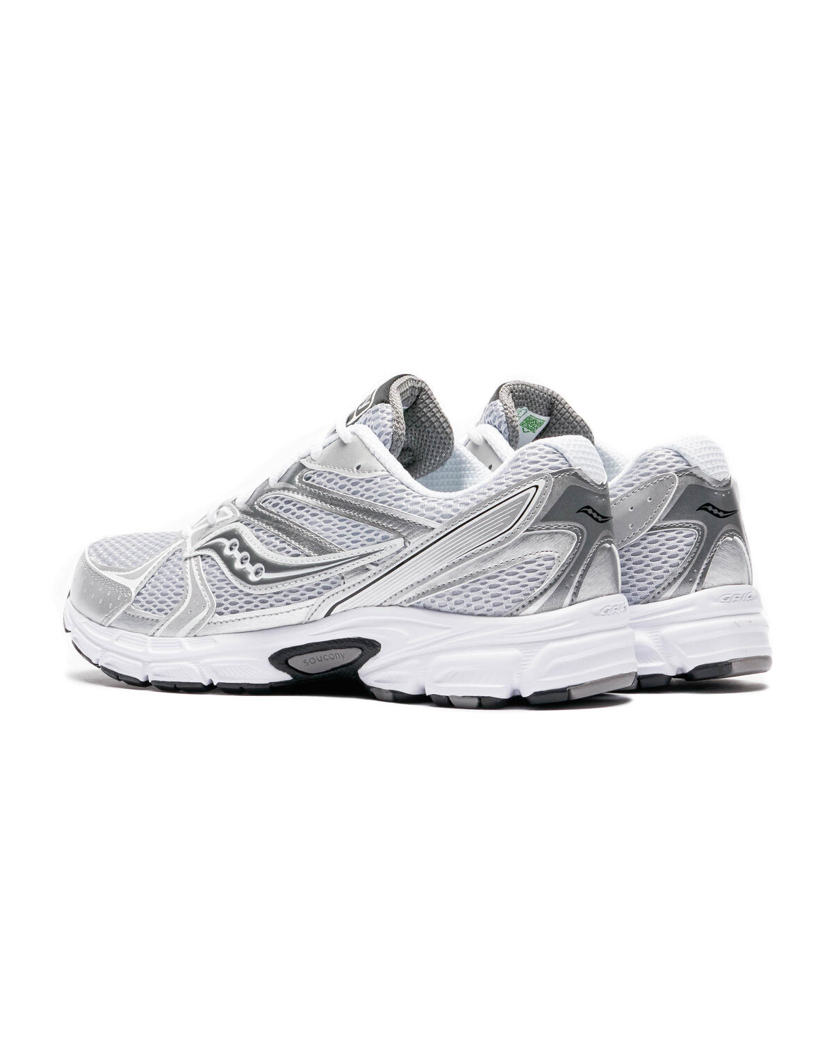 Saucony Grid Ride Millennium White/Silver - Image 12