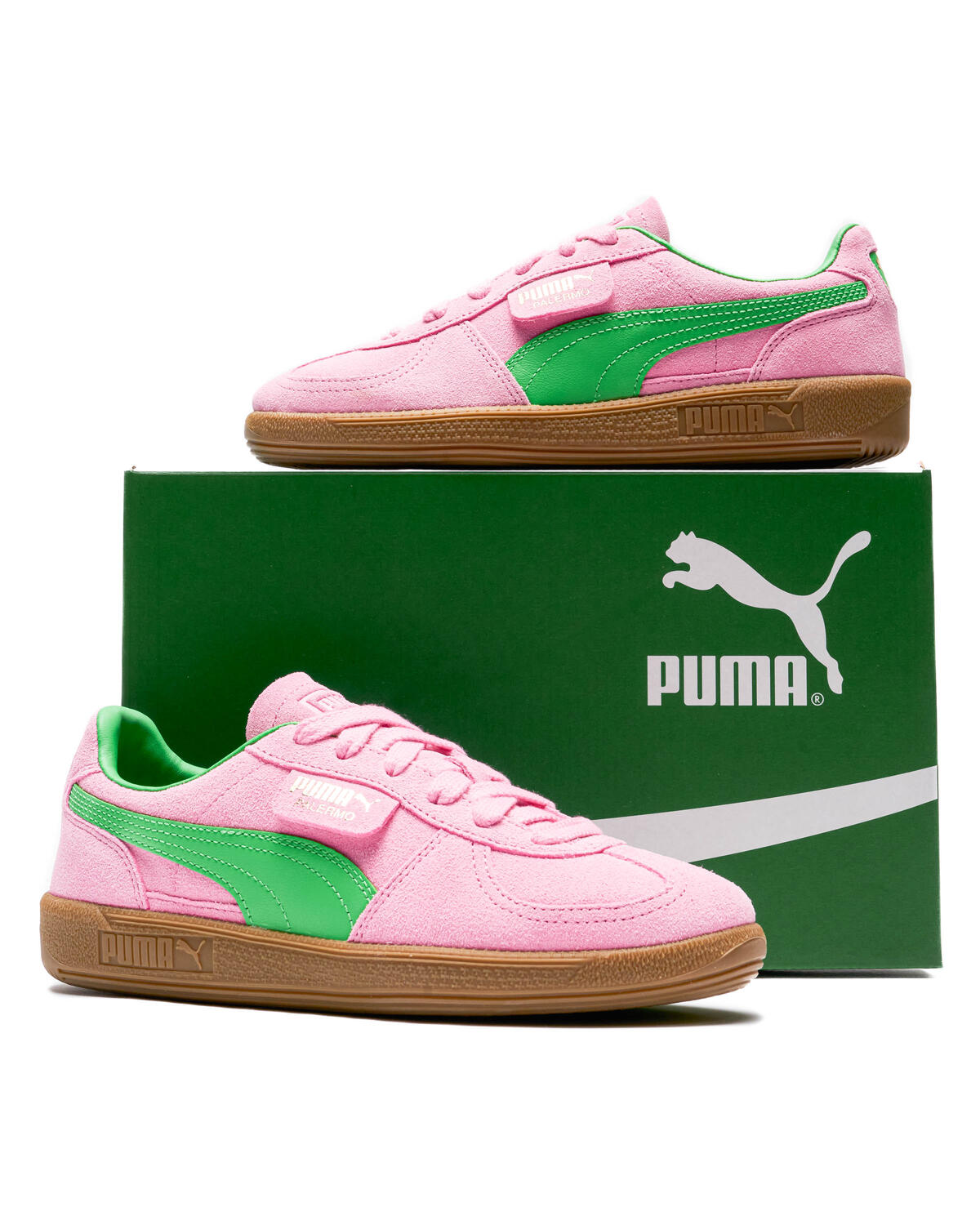 Puma Palermo Pink Delight / Green - Gum - Image 6