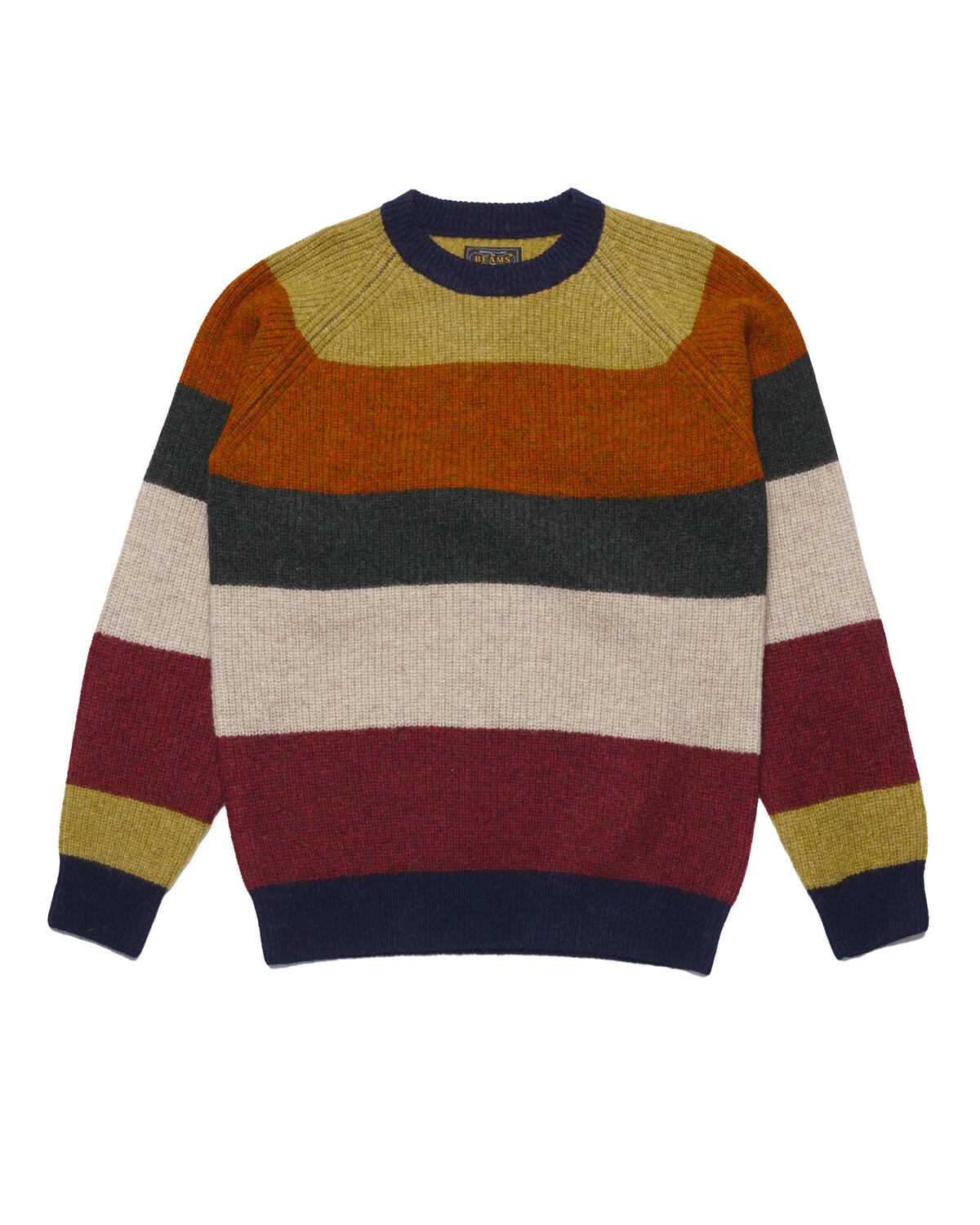 Beams+ Crew Multi Stripe 5G - Image 2