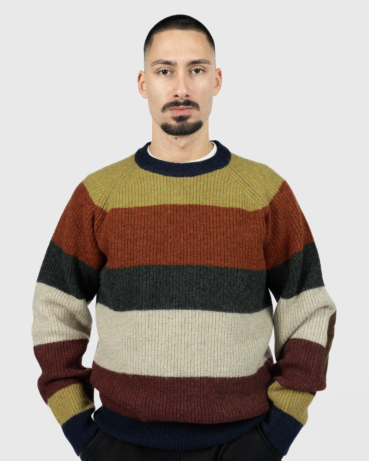 Beams+ Crew Multi Stripe 5G - Image 3